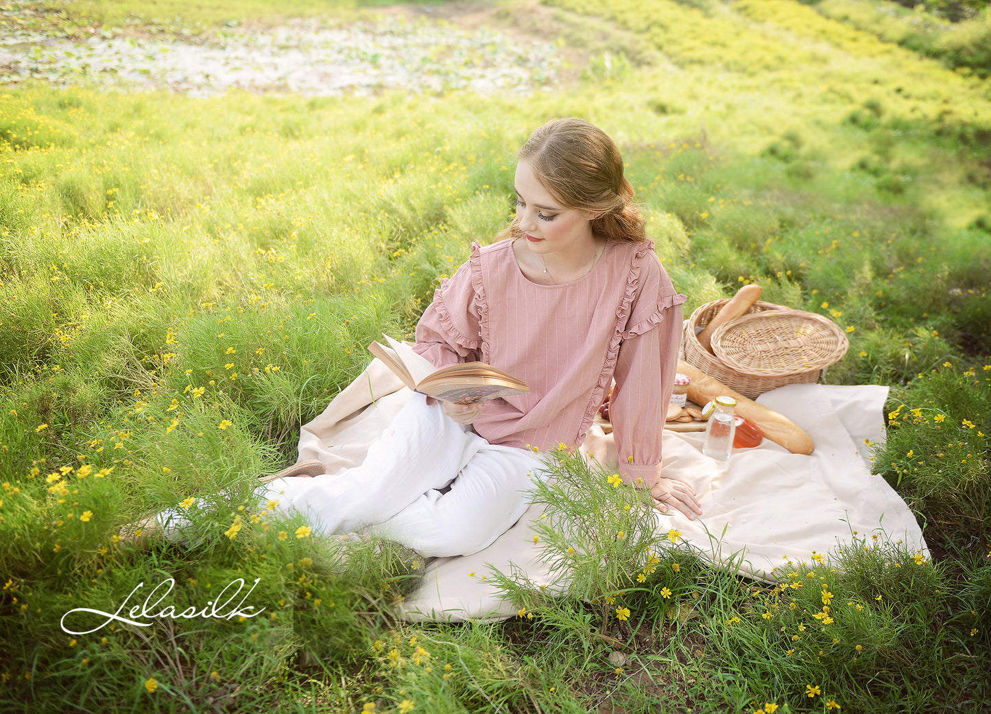 Women Linen Top - Long Sleeves Linen Top - Women Linen Blouse - Organic Clothing