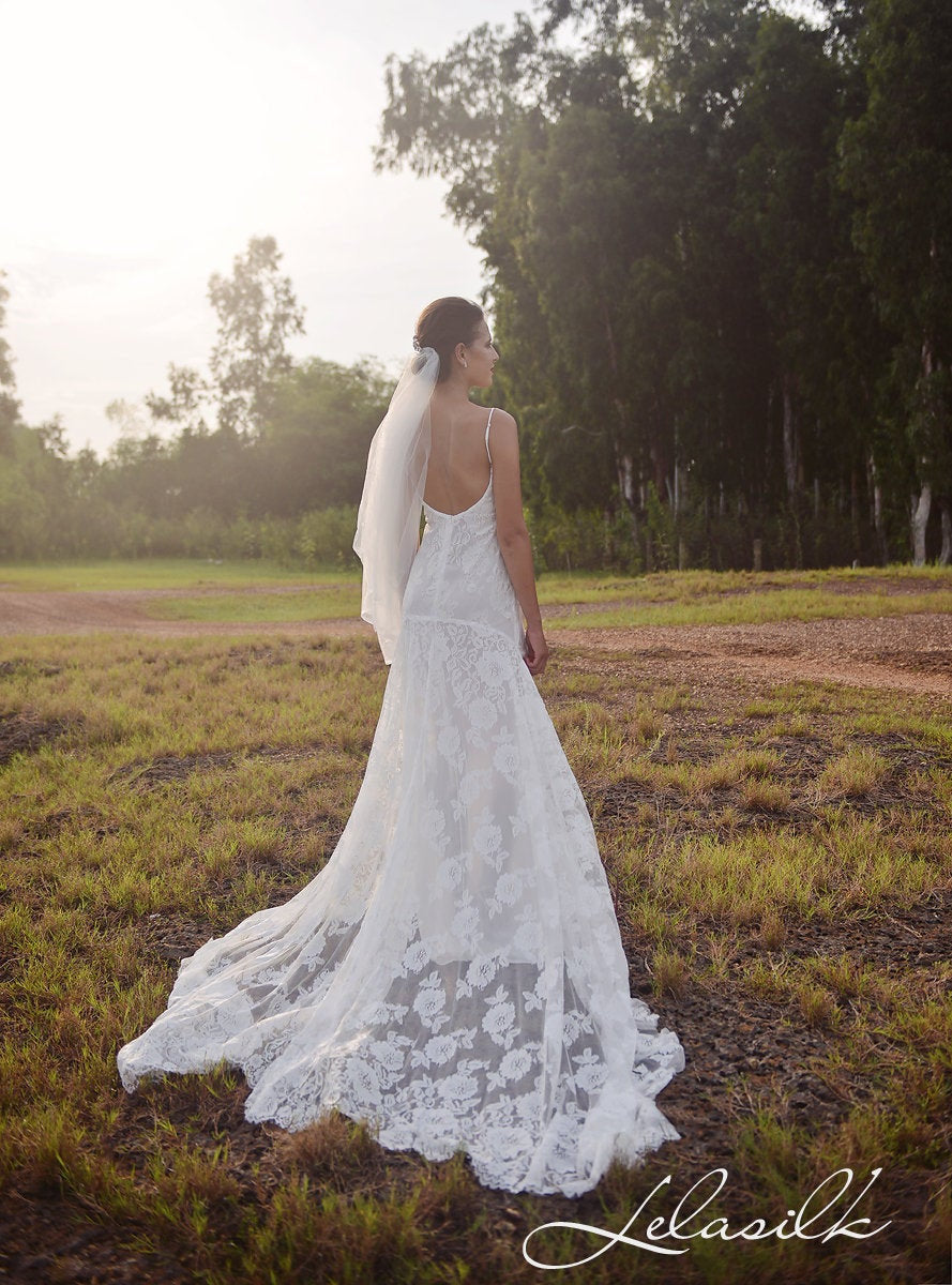Lace Wedding Dress - Tailored Made Wedding Dress - Tailoring Bridal Gown