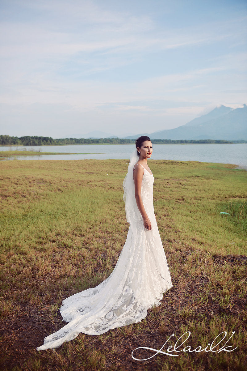 Lace Wedding Dress - Tailored Made Wedding Dress - Tailoring Bridal Gown