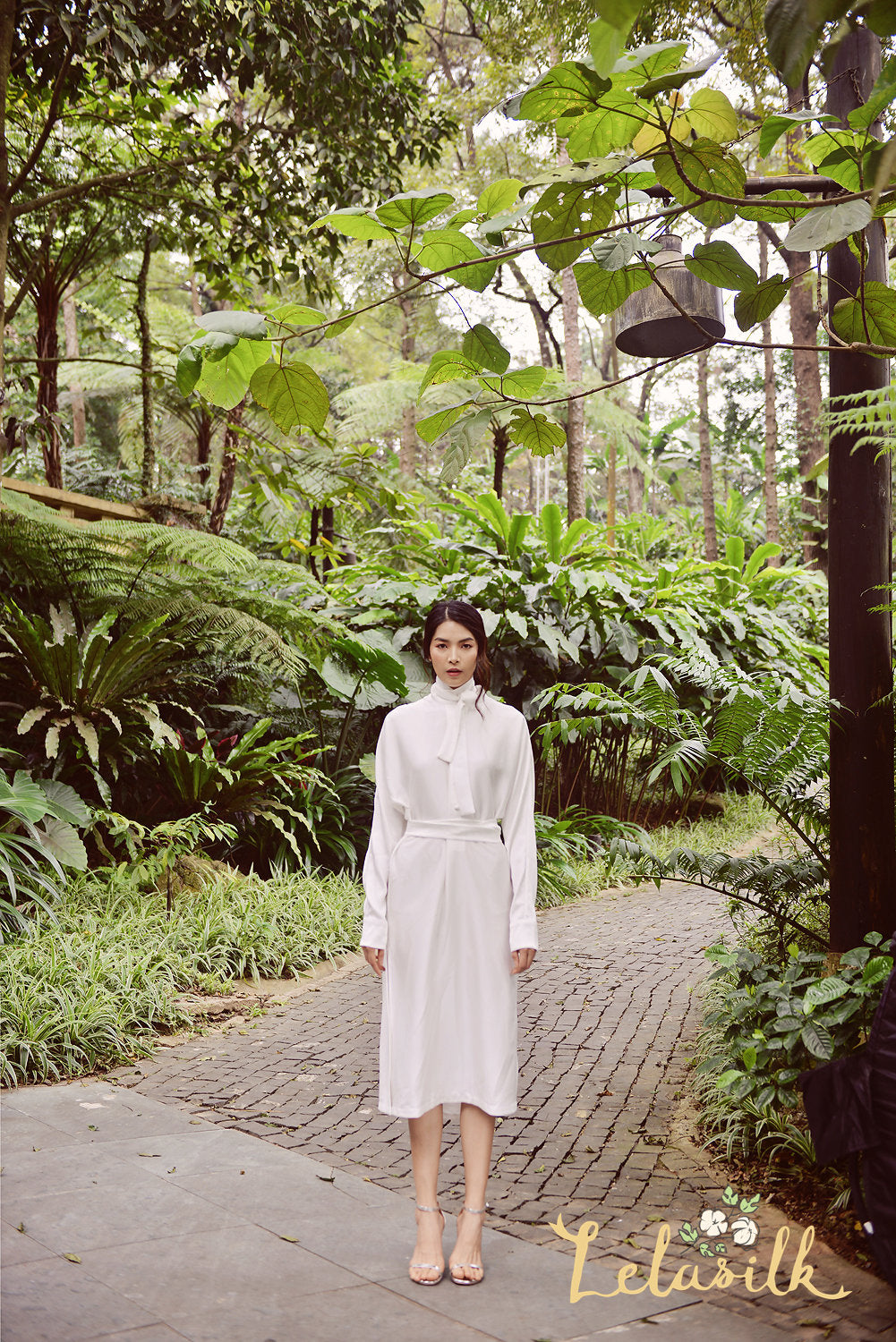 Silk Shirt Formal Dress - Event Silk Dress - Formal Evening Silk Gown