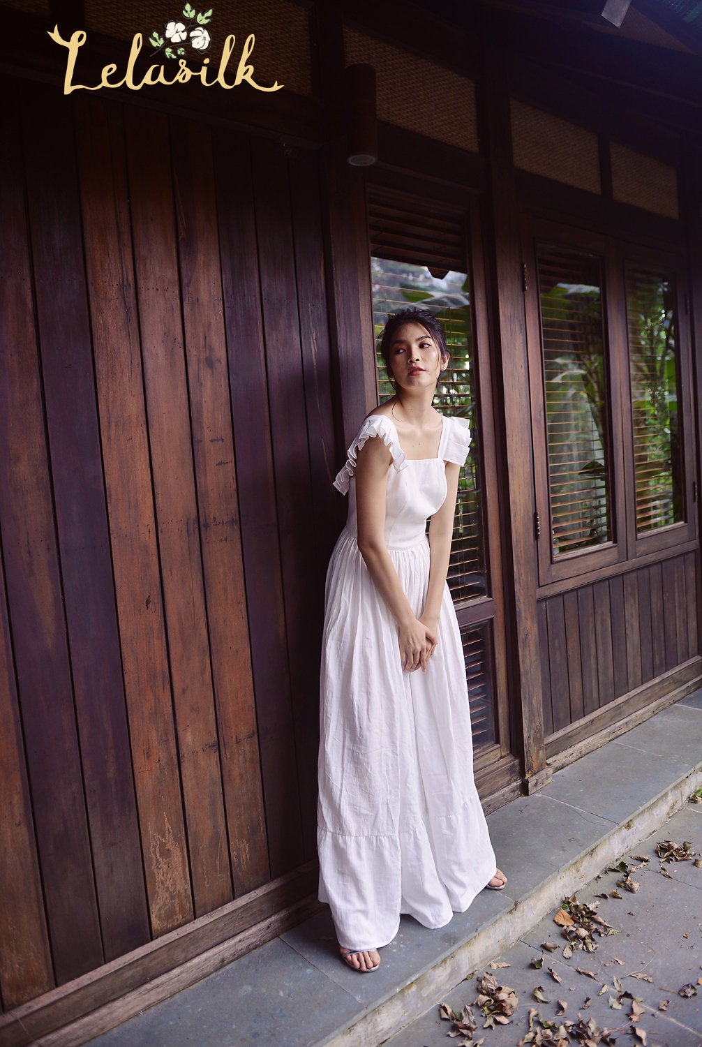 Long Linen Dress - Long Beach Dress - Women Organic Clothing