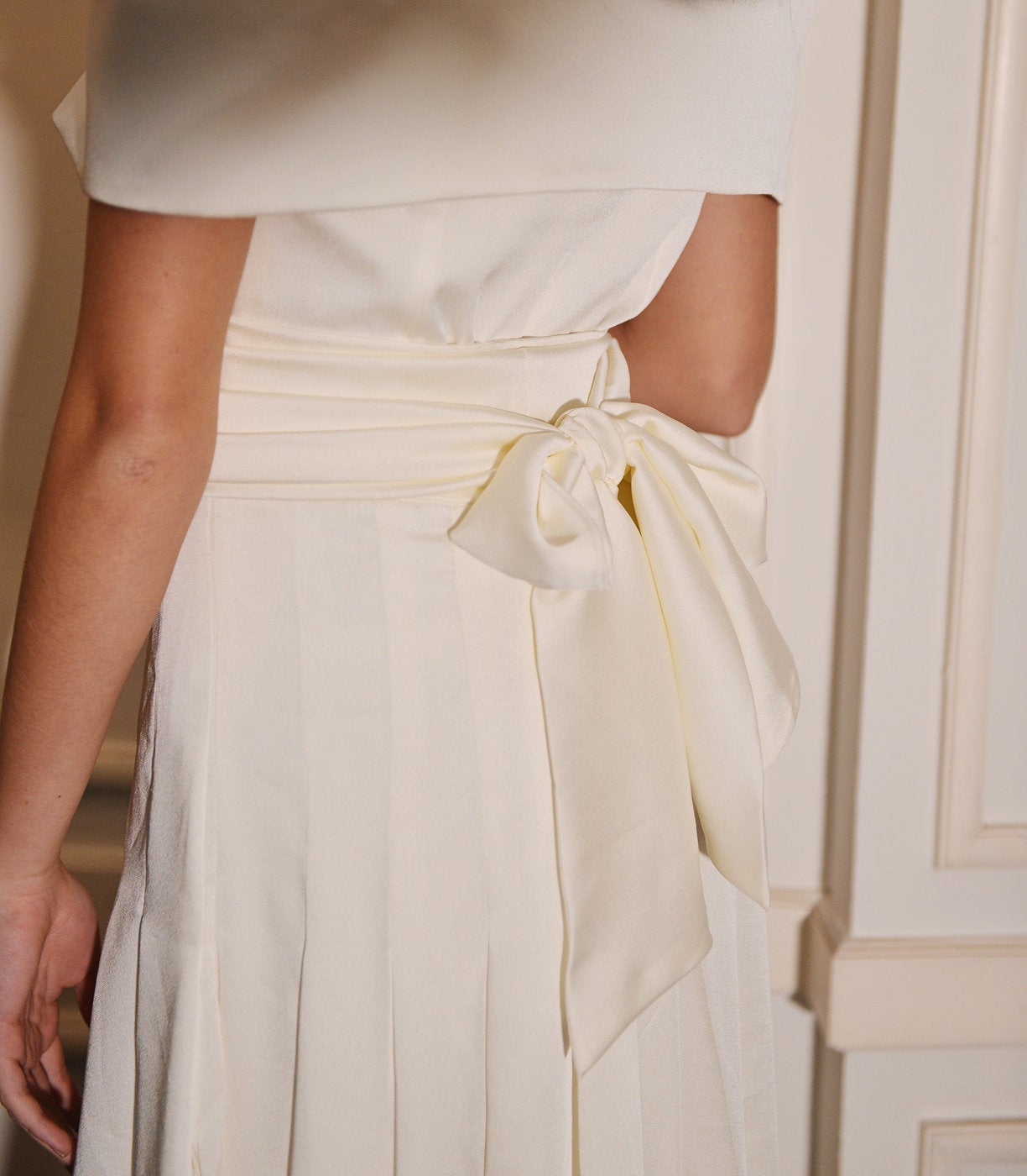 Off Shoulder Silk Dress - Long Silk Dress - Women Summer Midi Dress