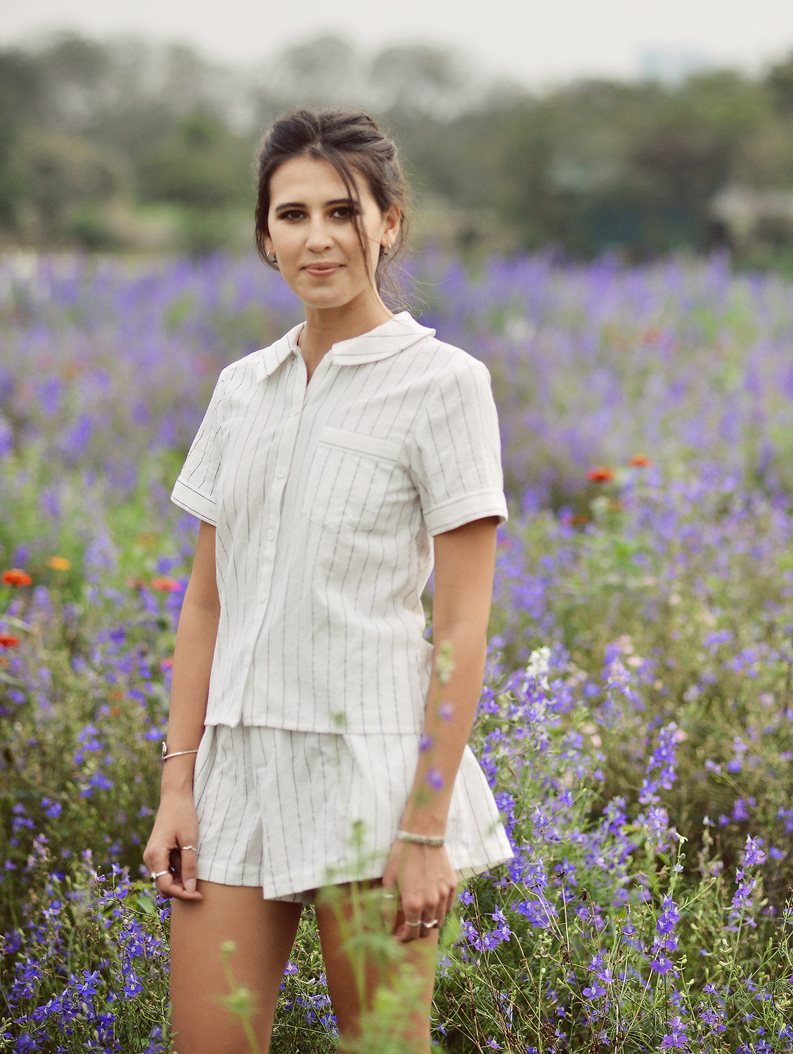 Women Cotton Pajamas - Short Summer Pajamas - Short Cotton Sets