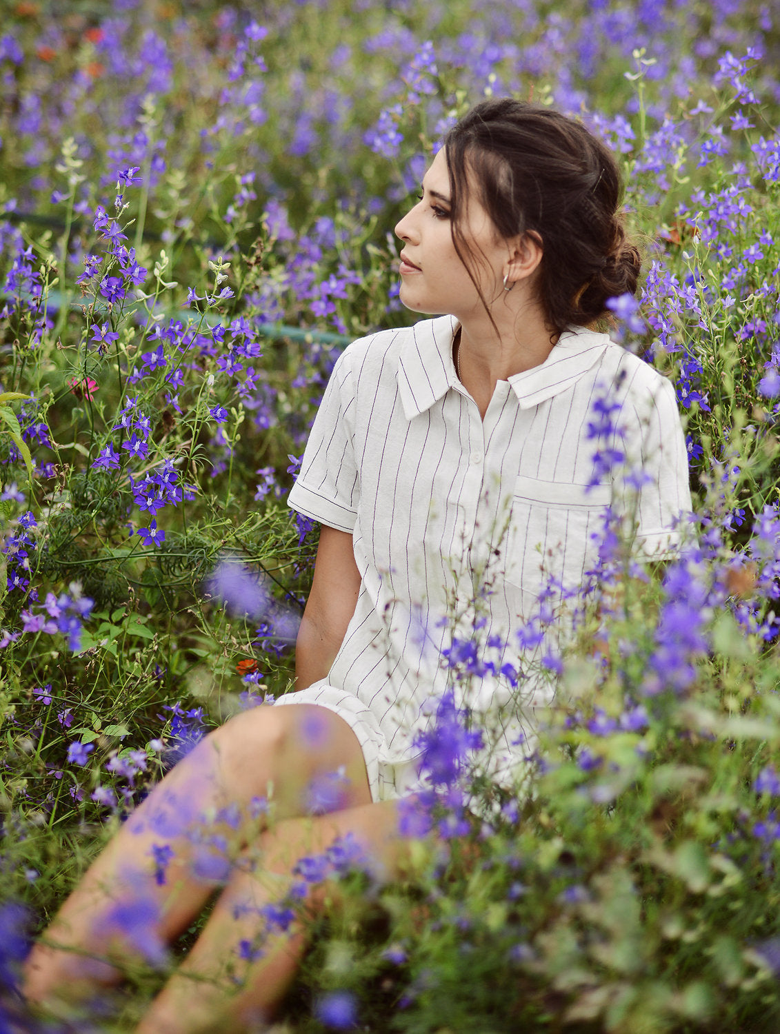 Women Cotton Pajamas - Short Summer Pajamas - Short Cotton Sets
