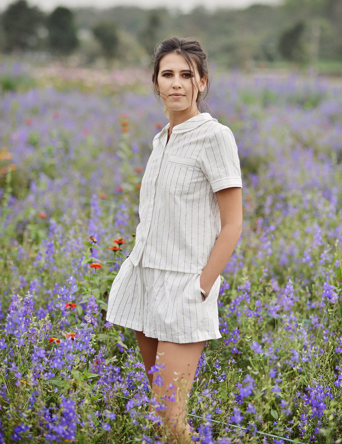 Women Cotton Pajamas - Short Summer Pajamas - Short Cotton Sets