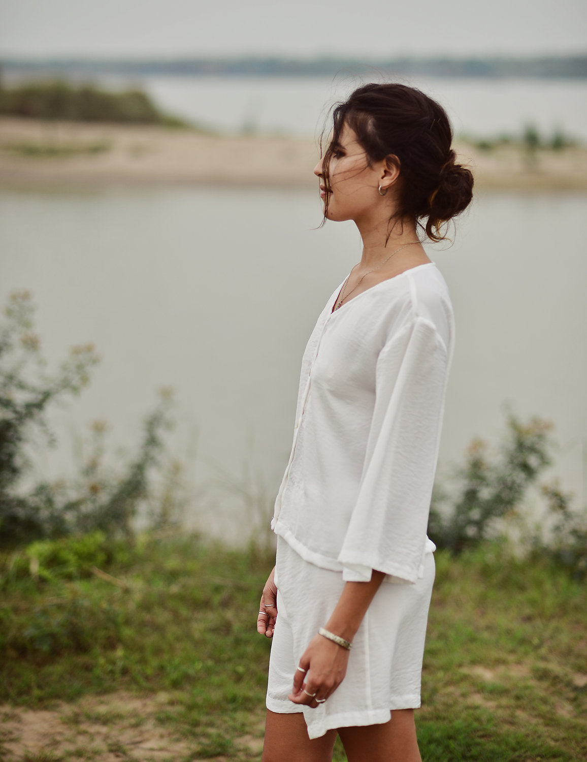 Silk Pajamas Set - LoungeWear - Ladies Nightwear - Women Pyjamas - Silk PJs - Silk Pajamas - Soft Nightie