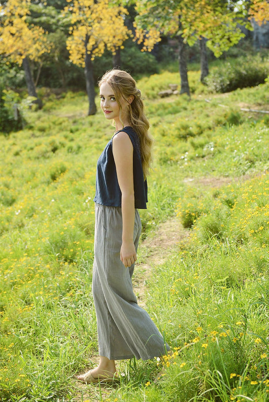 Women Linen Pants - Linen Long Pants - Long Loose Pants - Women Linen Trousers