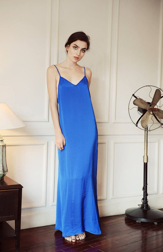 Silk Slip Dress for Women - Silk Slip Dress - Lowback Silk Dress - Silk Slip Sleepwear - Bridesmaids Silk Slip - Gift for Her