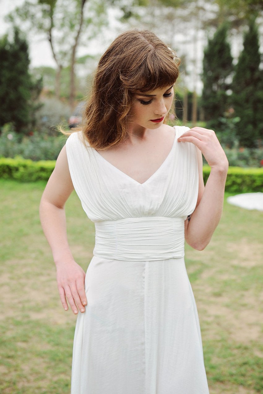 ANGERIA Silk Goddess Dress