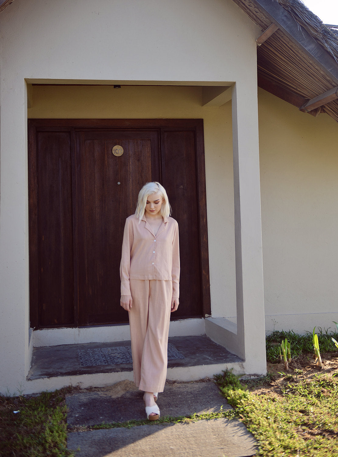 Linen LoungeWear Women - Cotton Pajamas Women - Cotton LoungeWear - Ladies Nightwear - Women Cotton Pjs