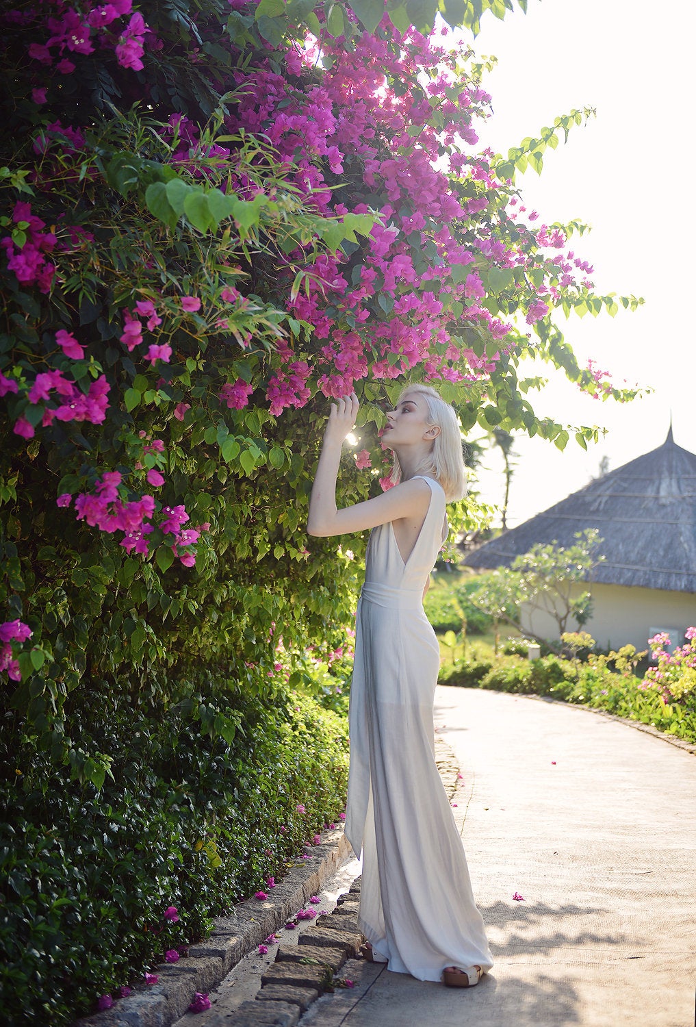Linen Jumpsuit Women - Long Linen Jumpsuit - Women Organic Clothing