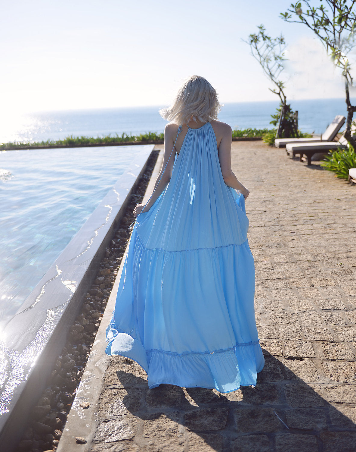 Long Silk Dress- Silk Loungewear Dress - Women Summer Dress - Comfy FloorLength Dress - Silk Maxi Dress