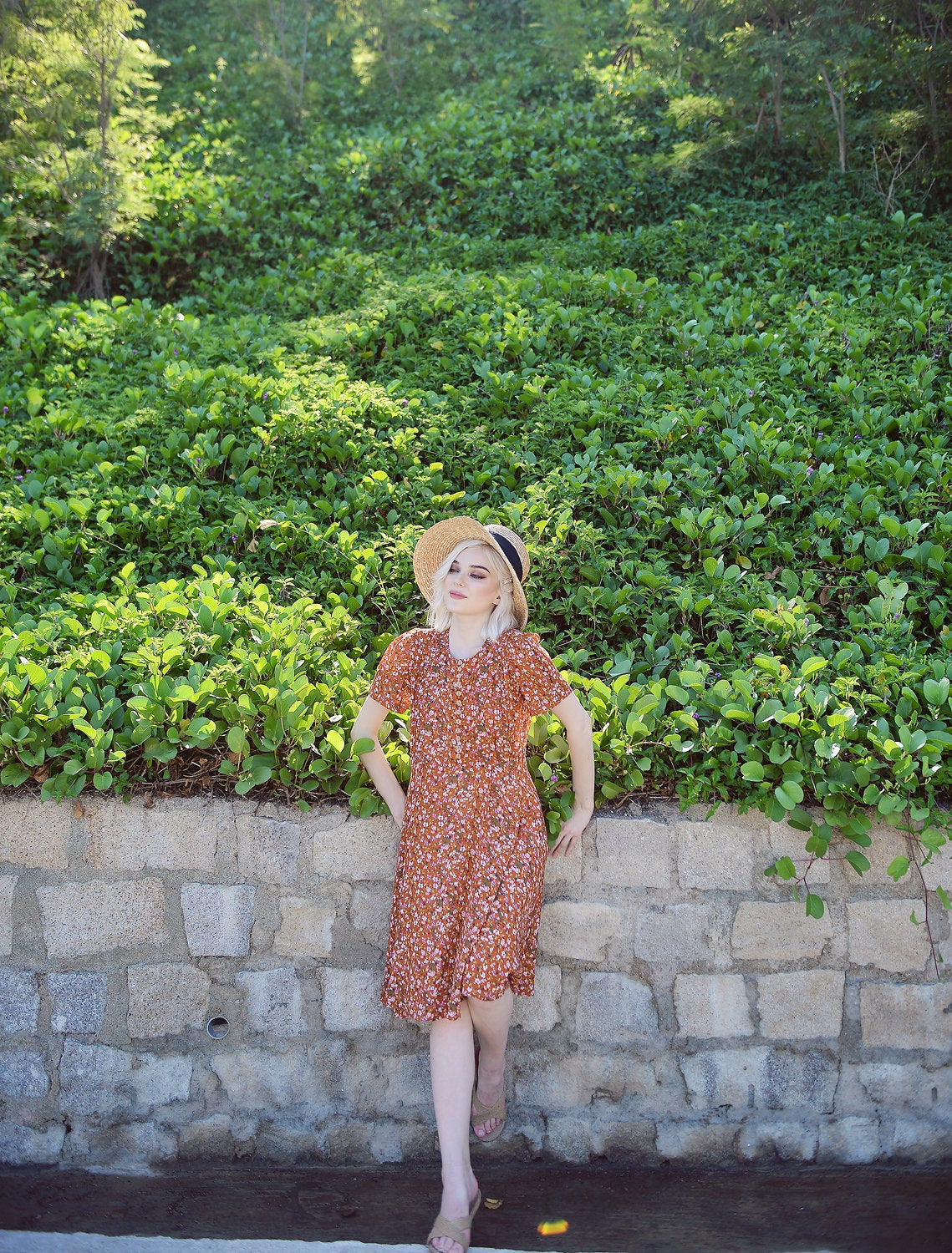 Flower Midi Dress - Limited fabric