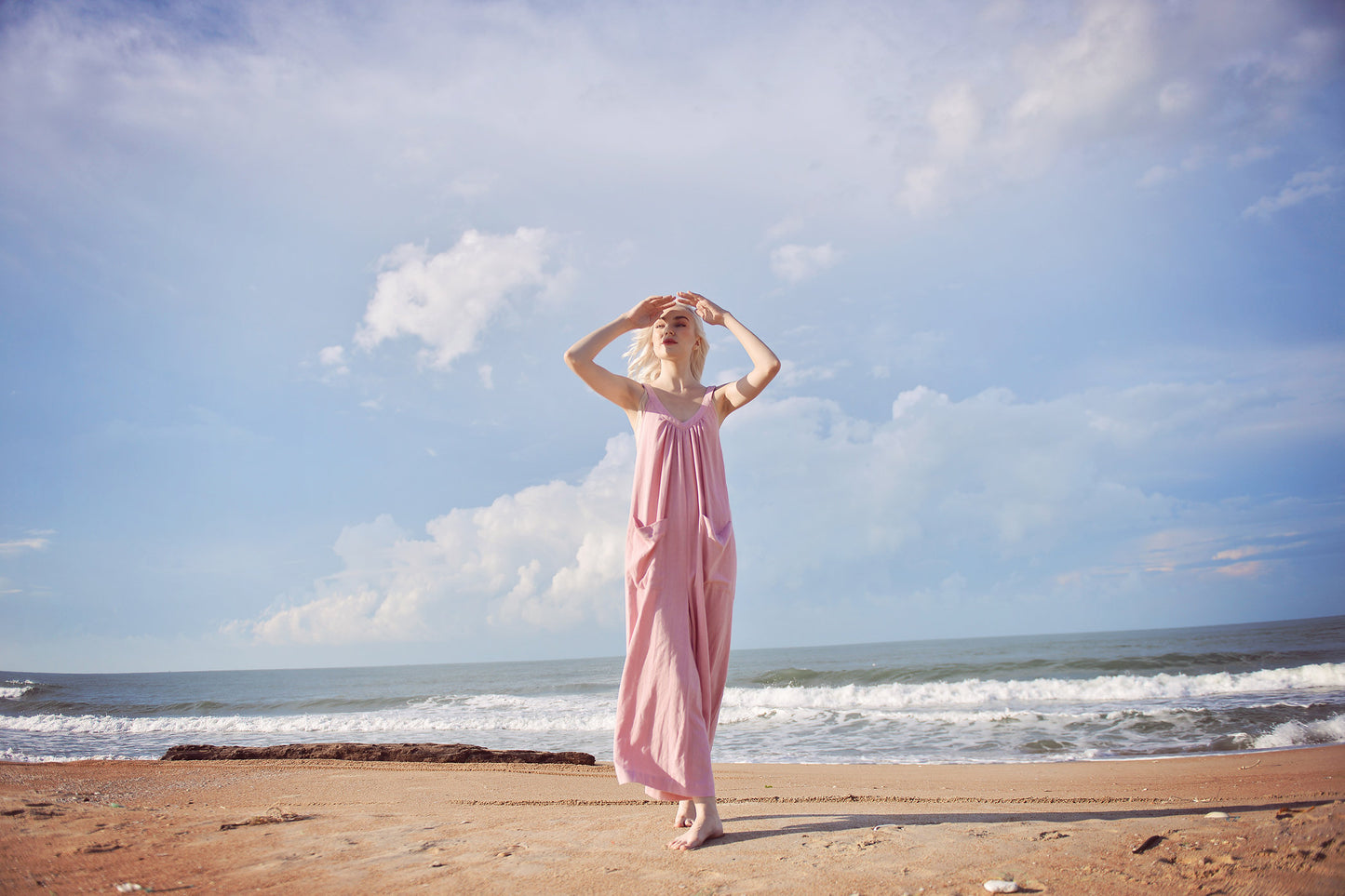 Linen Jumpsuit for Women - Linen Comfy LoungeWear - Cotton Jumpsuit - Women Overalls