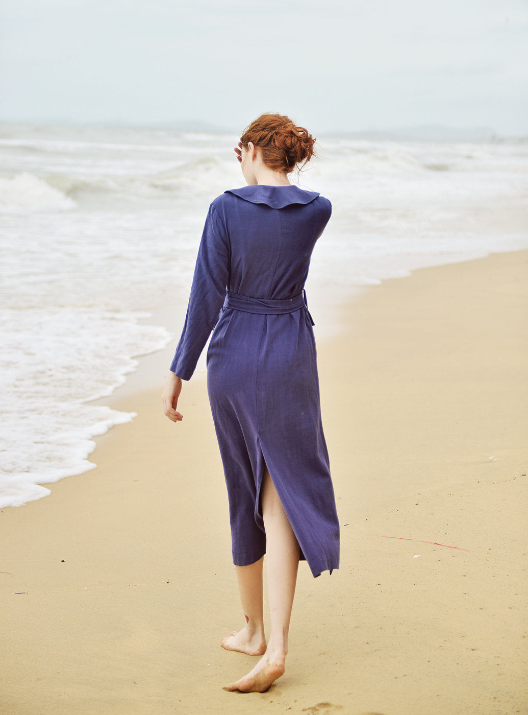 Linen Jacket Women - Women Cotton Blazer - Linen Long Coat - Long Sleeve Winter Jacket