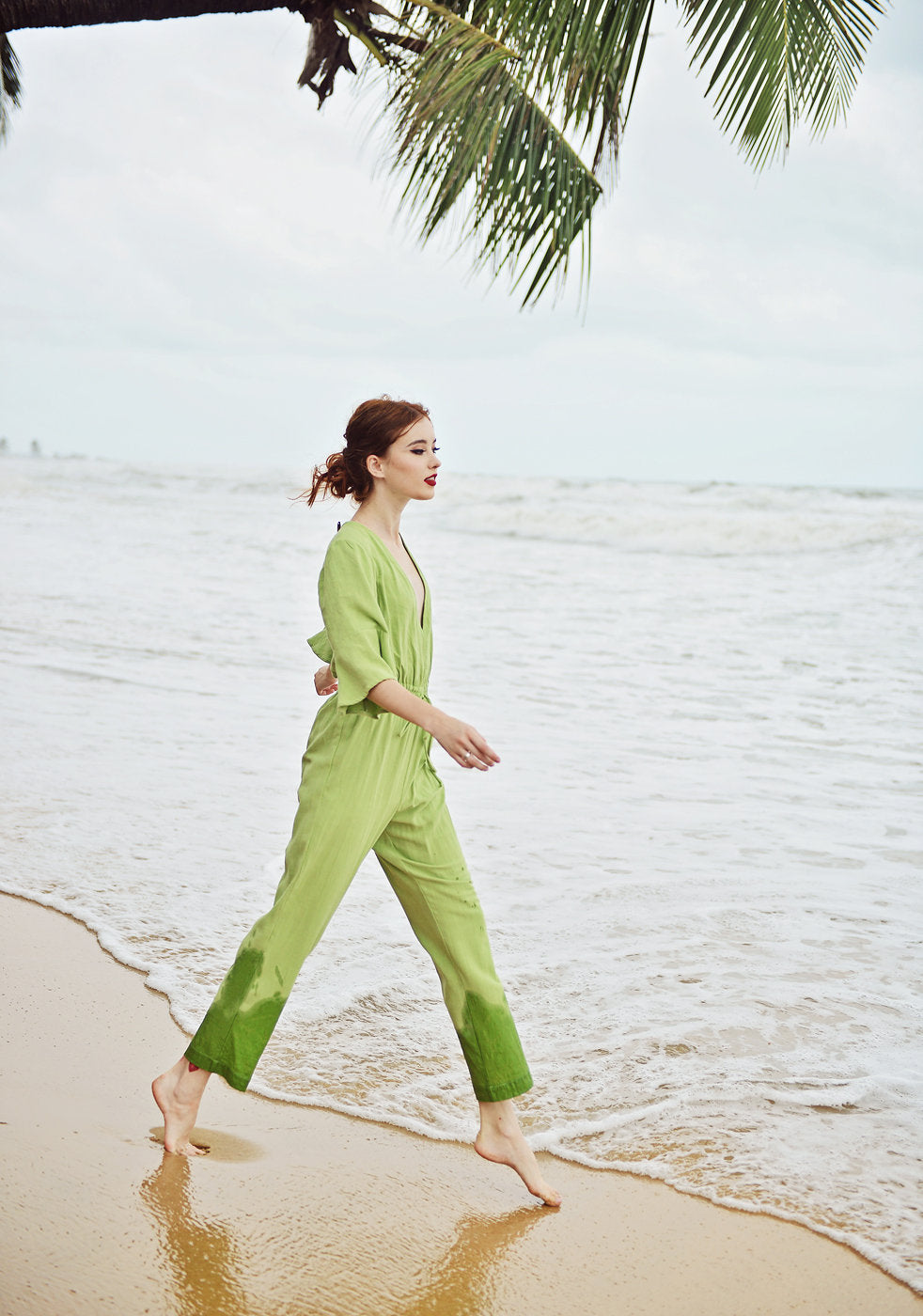 Linen Loungewear Women - Comfy Jumpsuit Women - Cotton LoungeWear