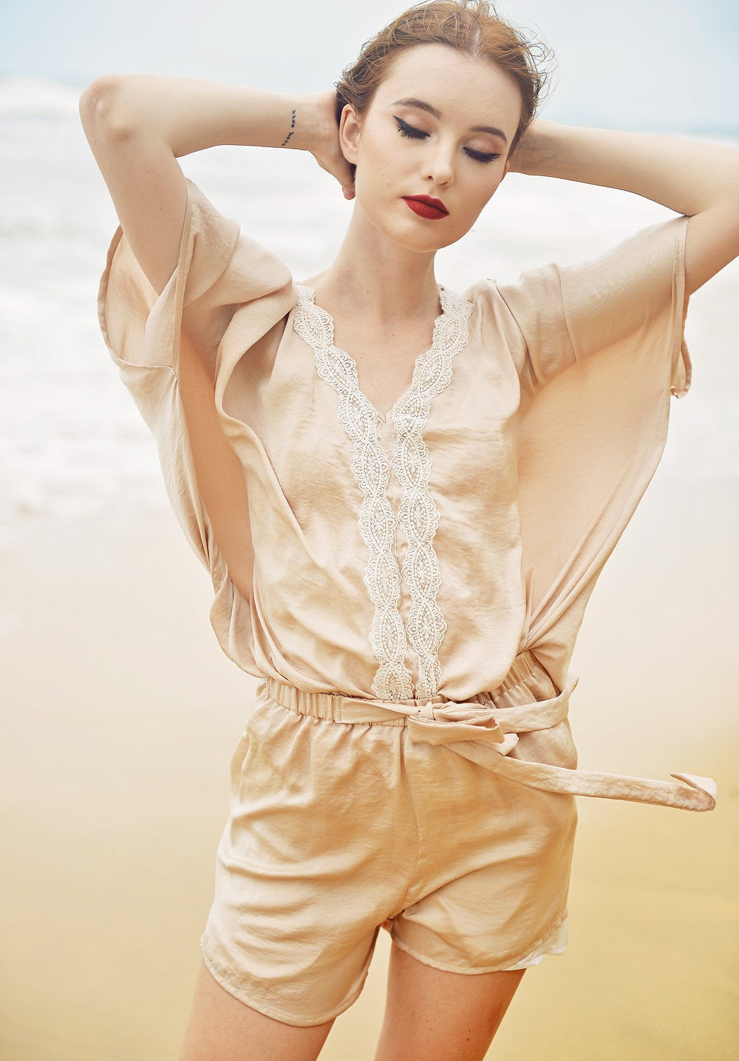 Women Silk LoungeWear - Silk Pajamas for Women - Bridesmaids Silk Pajamas