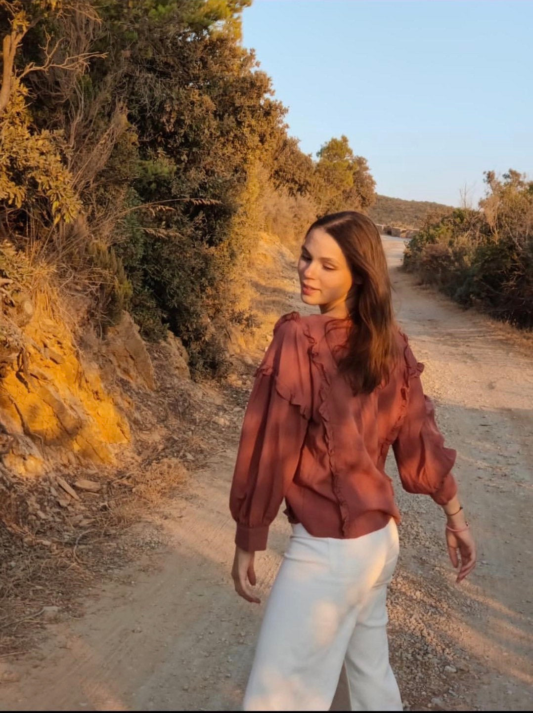 Women Linen Top - Long Sleeves Linen Top - Women Linen Blouse - Organic Clothing