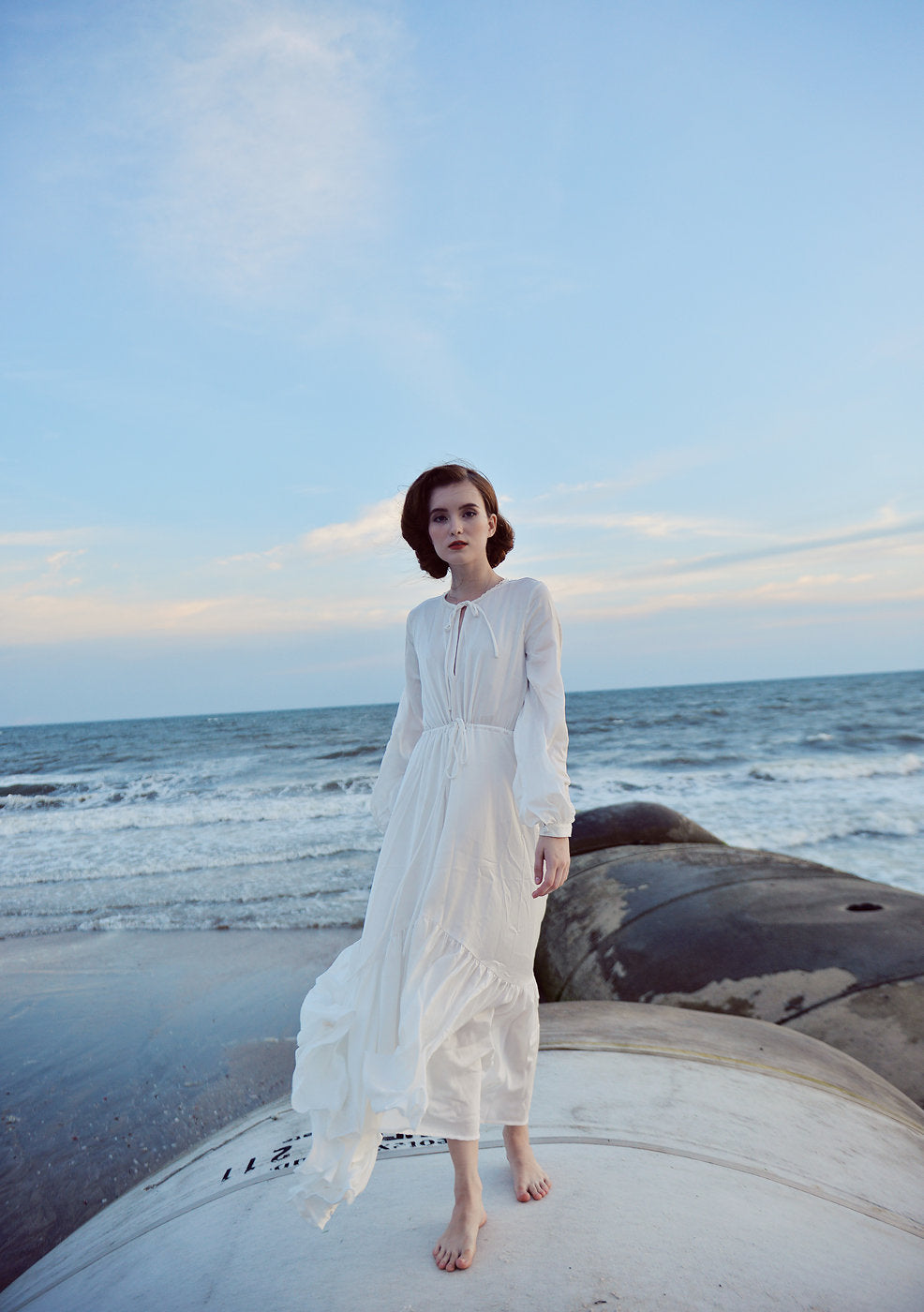 Silk Night Gown - Silk Sleeping Gown - Silk Sleepwear