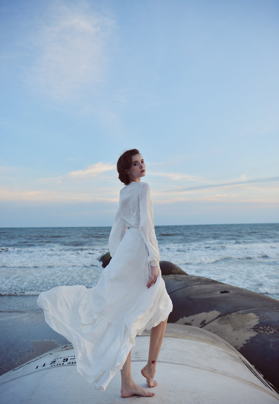 Silk Night Gown - Silk Sleeping Gown - Silk Sleepwear