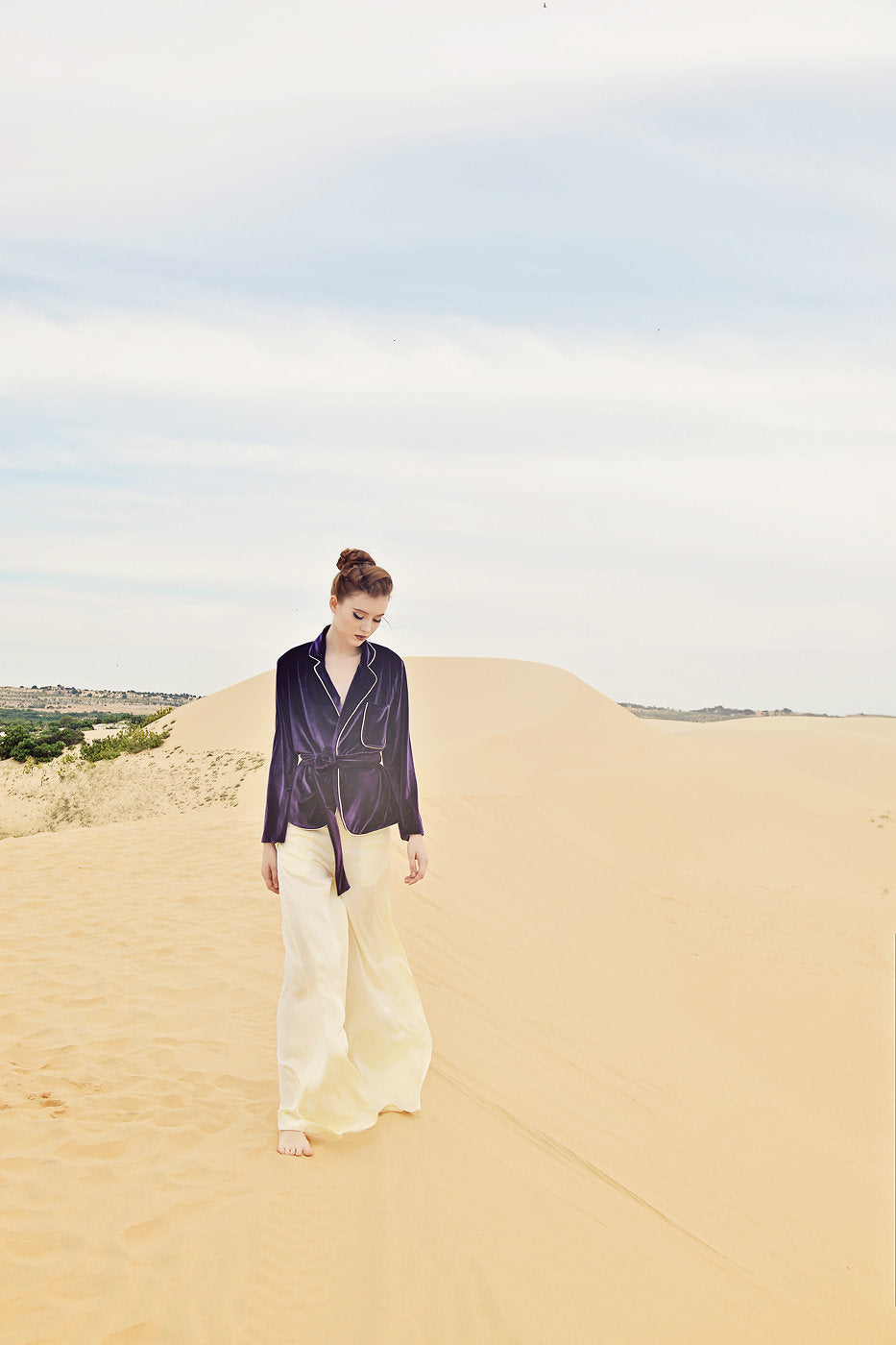 Jacket for Women - Long Sleeve Velvet Jacket - Classic Velvet Cardigan - Winter Velvet Coat