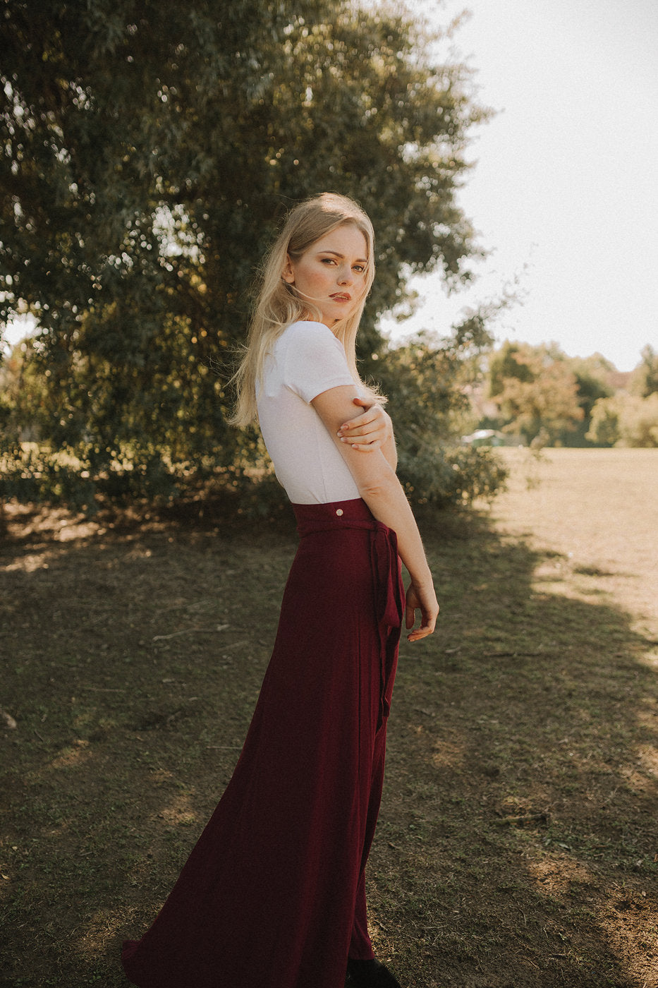 Linen Skirt Women - Women Long Skirt - Wrap Skirt Linen - Natural Clothing