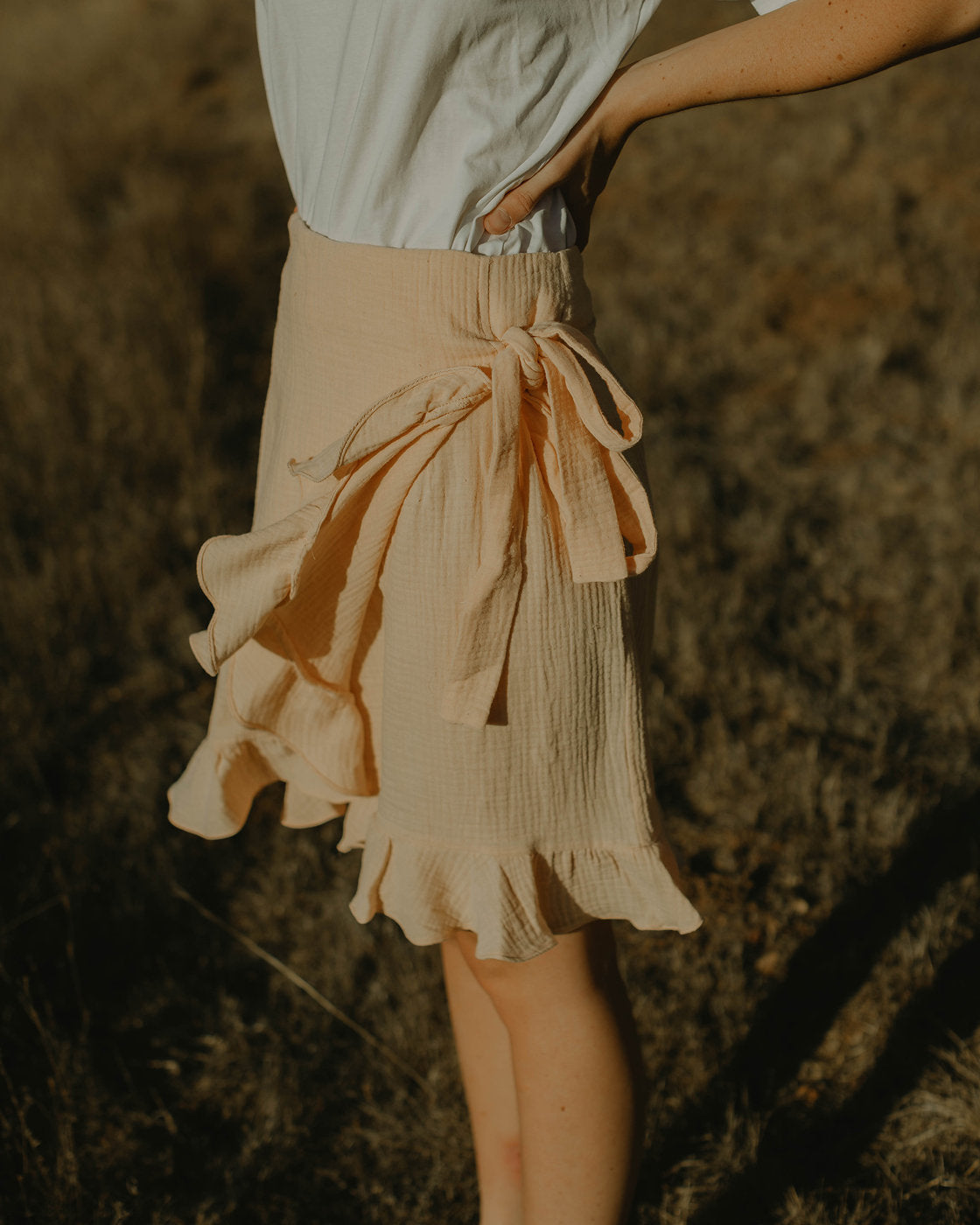 Linen Skirt - Skirt for Women - Wrap Skirt - Natural Clothing