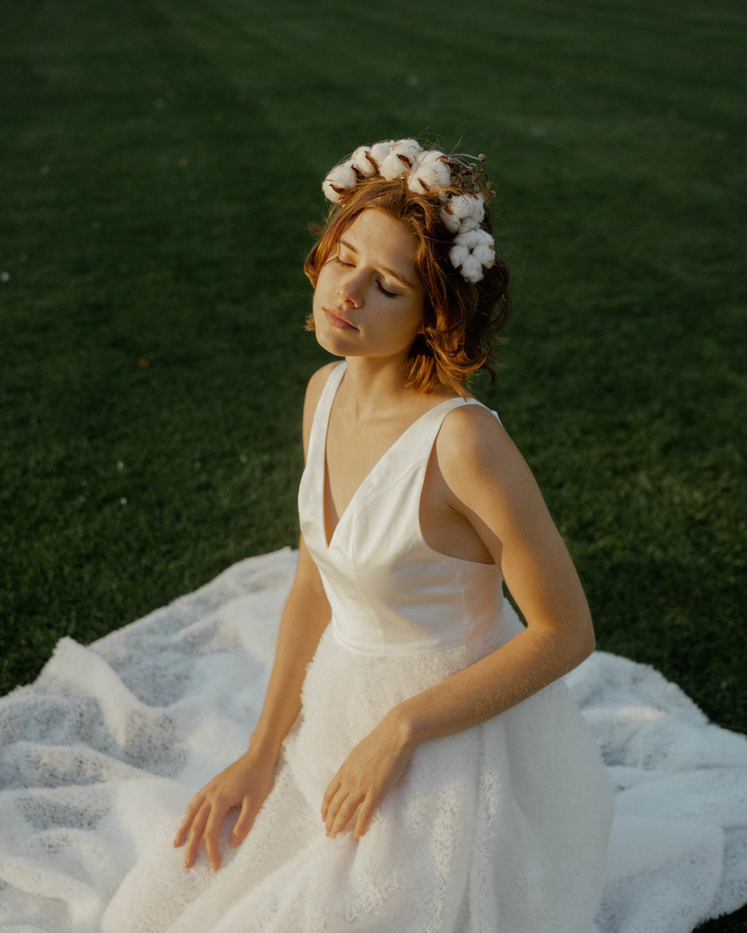 Wedding Dress Boho - Bridal Gown - Outdoor Wedding Dress