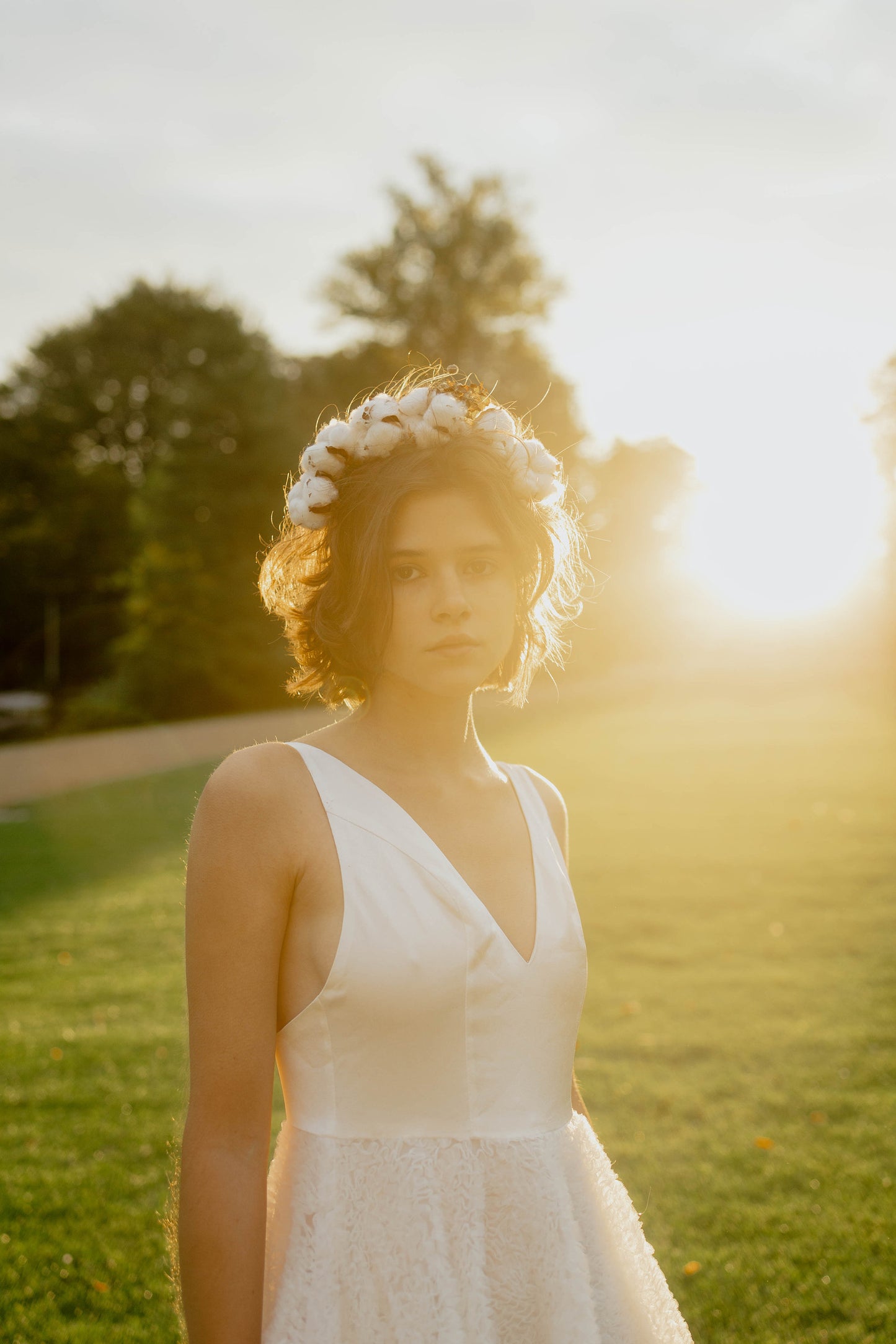 Wedding Dress Boho - Bridal Gown - Outdoor Wedding Dress