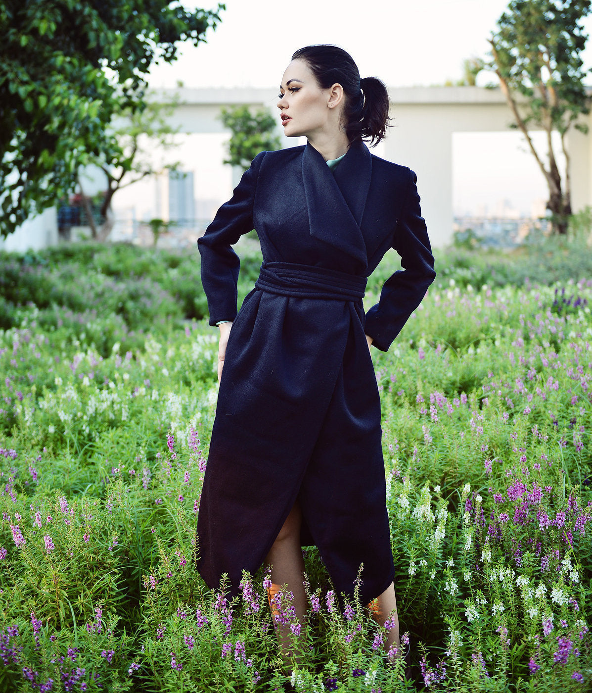 Womens Wool Coat - Cashmere Loose Wool Coat - Women Wool Coat - Winter Coat - Long Coat - Winter Oversized Coat