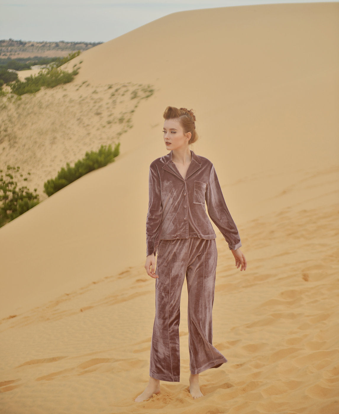 Pajamas Women Winter - Long Sleeves Pajamas - Women Velvet Pjs - Christmas Pjs