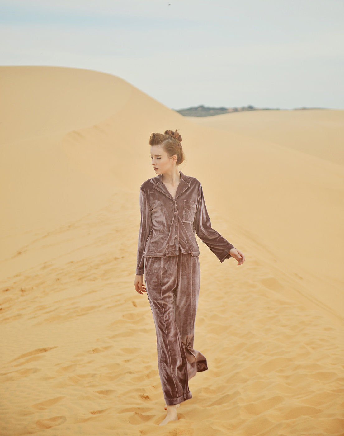 Pajamas Women Winter - Long Sleeves Pajamas - Women Velvet Pjs - Christmas Pjs