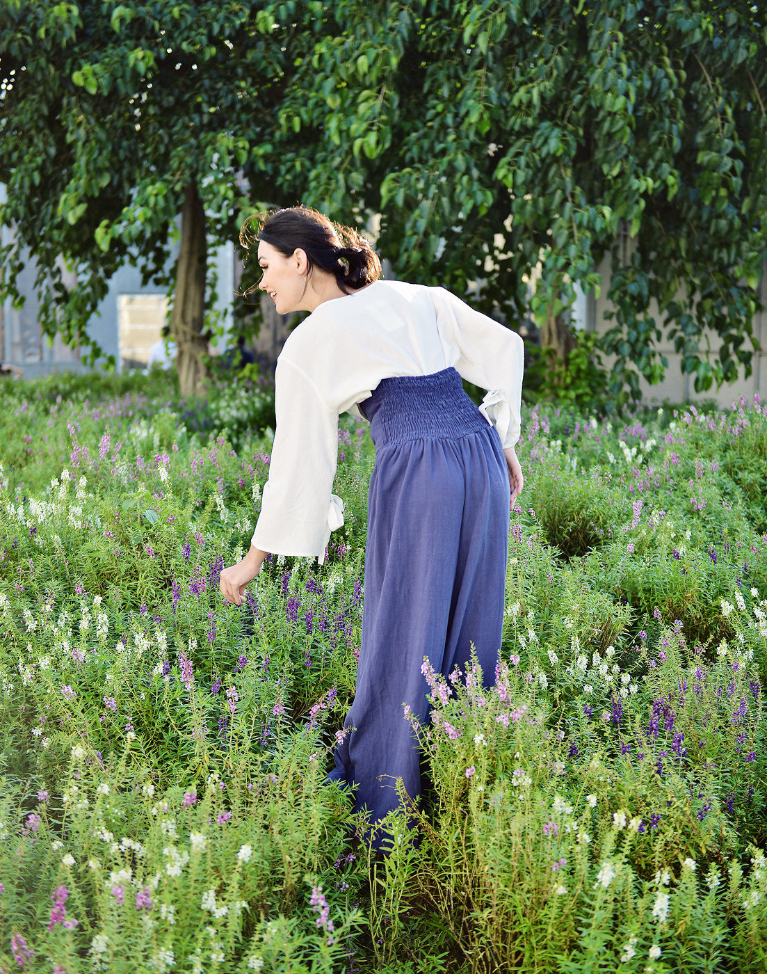 Linen Pants High-waisted - Women Linen Pants - Cotton Pants Women - Linen Women Trousers