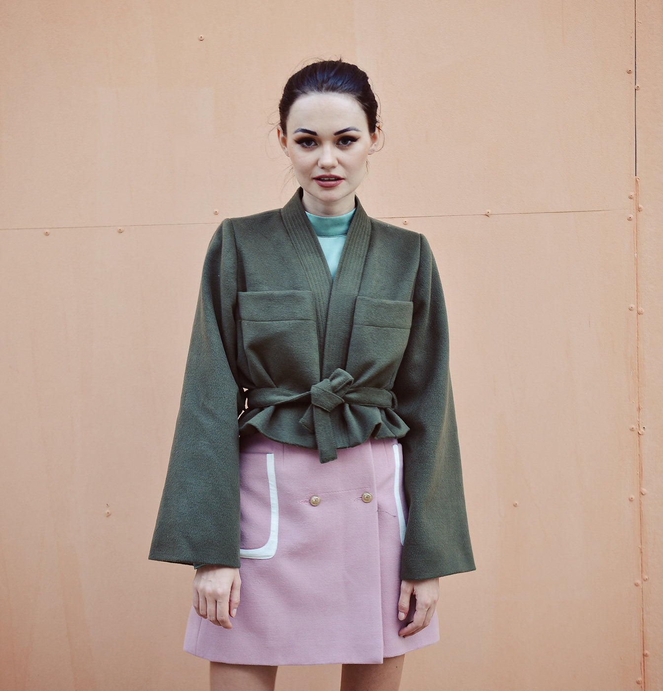 Winter Coat Long Sleeve - Cashmere Wool Coat - Women Wool Coat - Winter Coat - Winter Oversized Coat