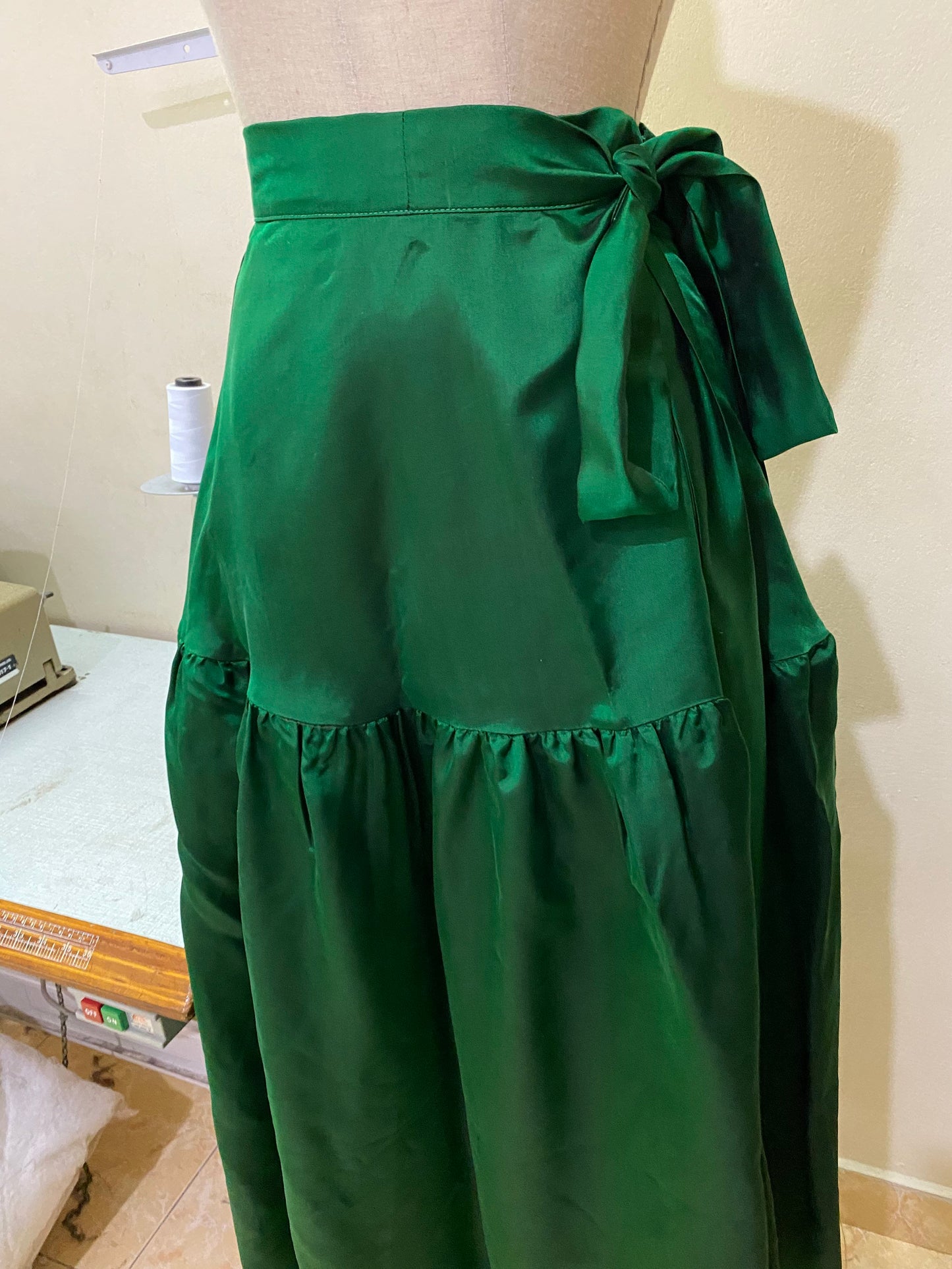 Silk Skirt Midi - Silk Skirt Women - Raw Silk Skirt - Silk Dress - Mulberry Silk Dress