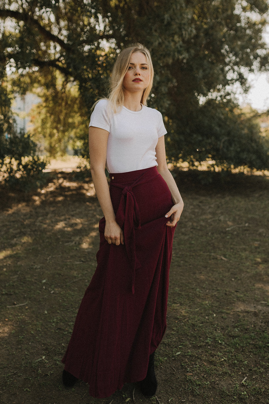 Linen Skirt Women - Women Long Skirt - Wrap Skirt Linen - Natural Clothing