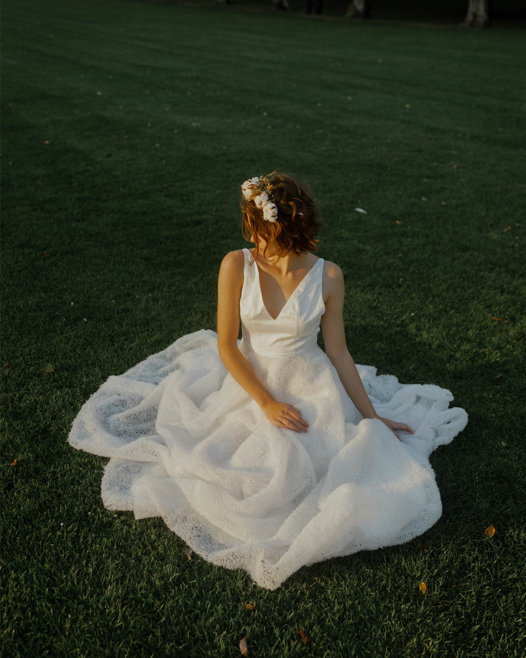 Wedding Dress Boho - Bridal Gown - Outdoor Wedding Dress
