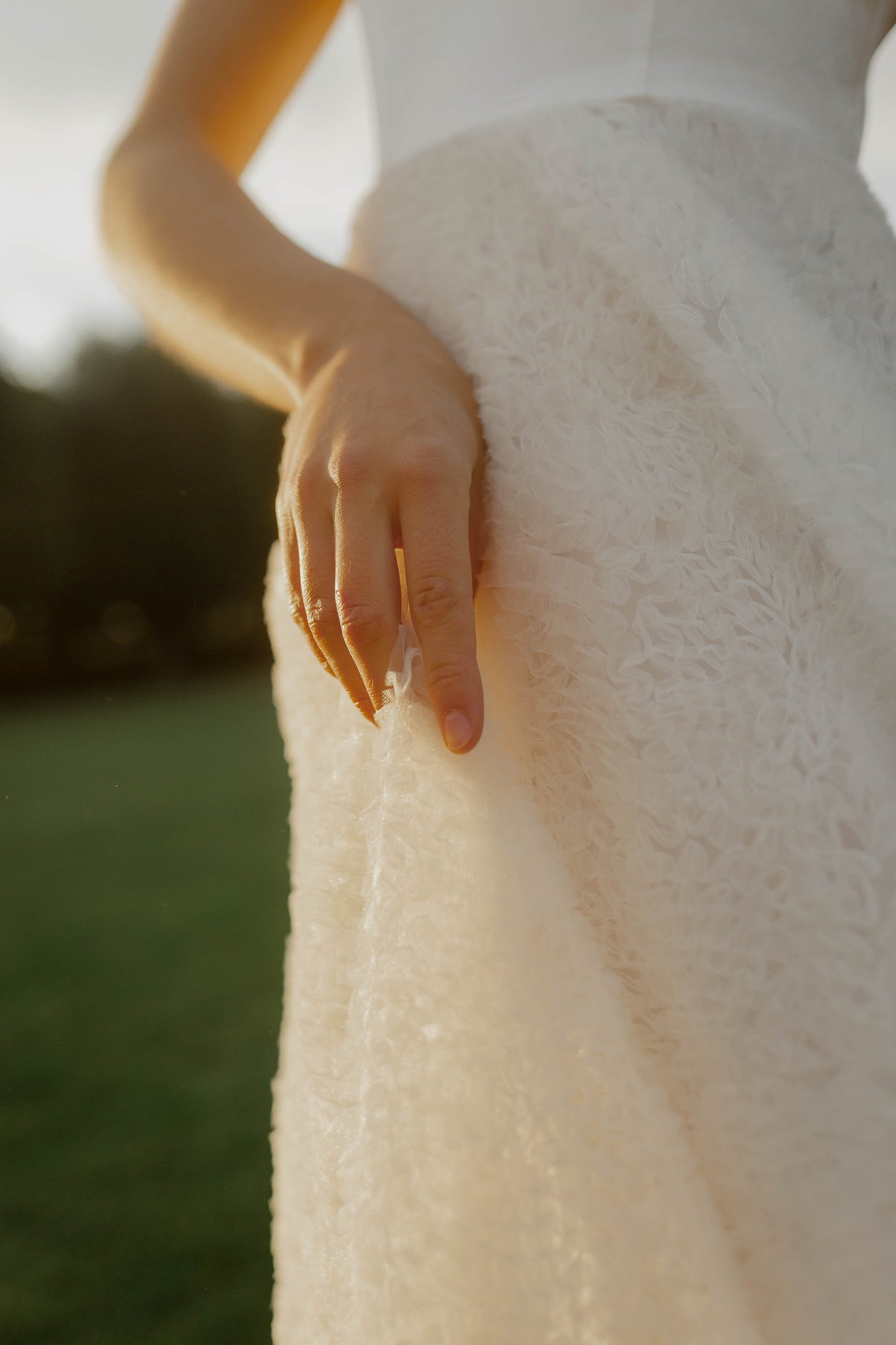 Wedding Dress Boho - Bridal Gown - Outdoor Wedding Dress