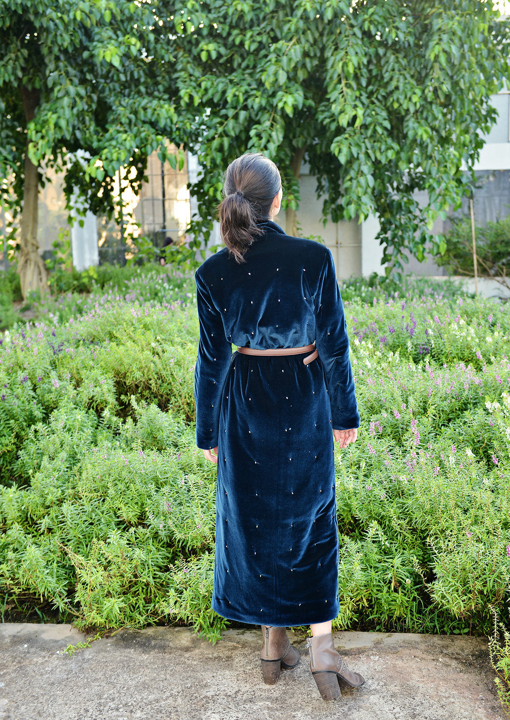 Winter Coat Women - Warm Winter Coat - Long Velvet Coat Jacket