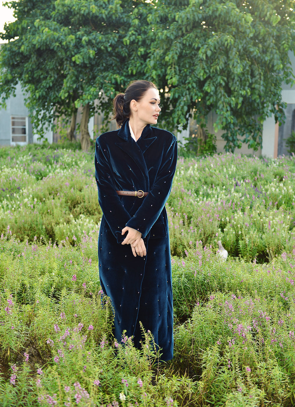 Winter Coat Women - Warm Winter Coat - Long Velvet Coat Jacket