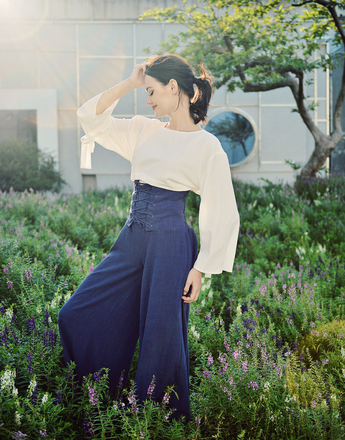 Linen Pants High-waisted - Women Linen Pants - Cotton Pants Women - Linen Women Trousers
