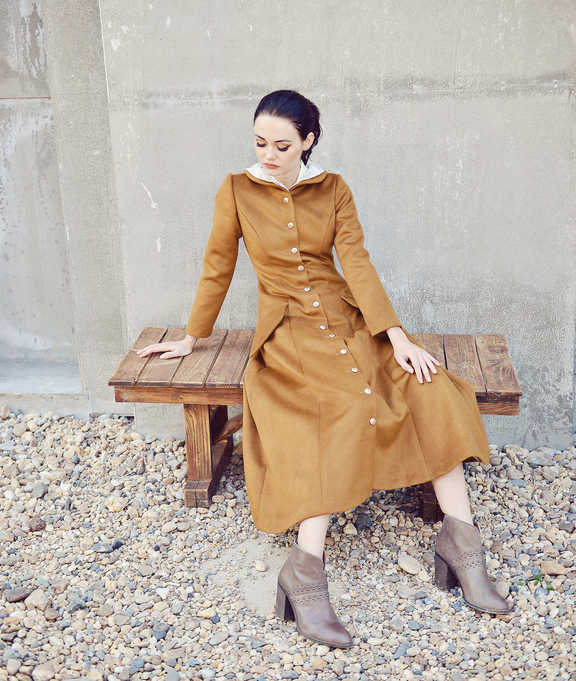 Winter Coat Women - Long Wool Coat - Women Wool Coat - Winter Outfit Women