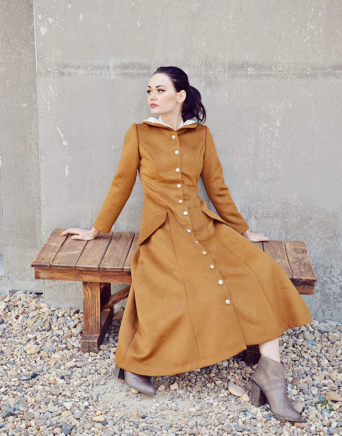 Winter Coat Women - Long Wool Coat - Women Wool Coat - Winter Outfit Women